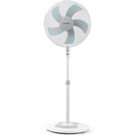 VENTILADOR PIE GRUNKEL FAN-165R 40CM 50W 5 ASPAS B.REDONDA BCO