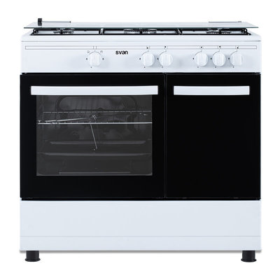COCINA SVAN SKGW5901PB GAS 5F C/WOK C/HORNO GAS 89,8X60,1 BCO