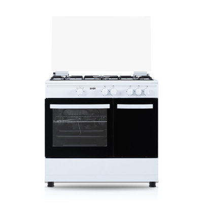 COCINA SVAN SKGW5901PB GAS 5F C/WOK C/HORNO GAS 89,8X60,1 BCO