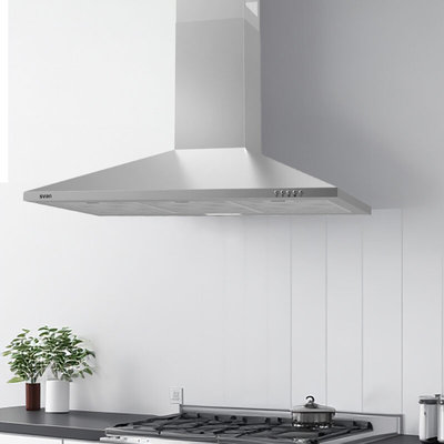 CAMPANA SVAN SCPP901BX 90CM B INOX 361,9M3/H
