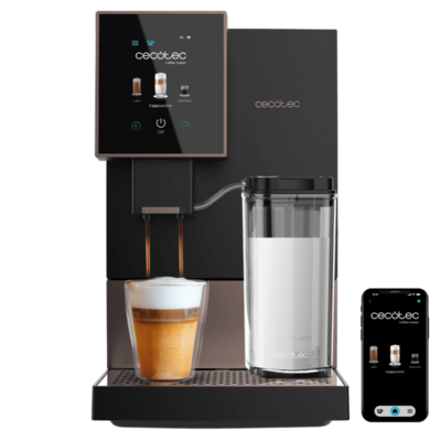 CAFETERA SUPERAUTOMATICA CECOTEC 01461 19BAR THERMOBLOCK WIFI BLACK/ROSE