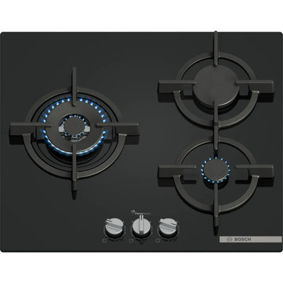 .AT.PLACA GAS BOSCH PPC6A6I10 3F C/WOK FLAMESELECT 60CM CRIST.NGO