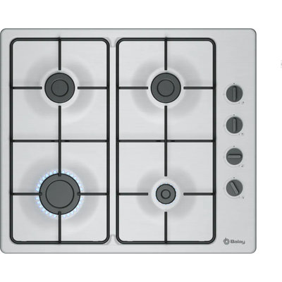 .AT.PLACA GAS BALAY 3ETX464BB 4F INOX