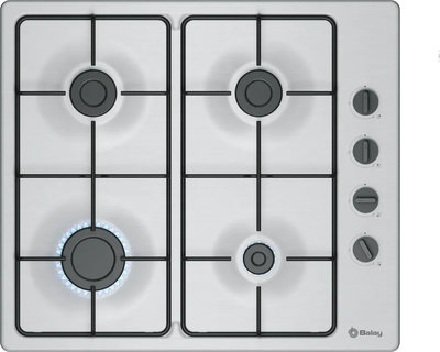 .AT.PLACA GAS BALAY 3ETX464BB 4F INOX