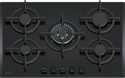 .AT.PLACA GAS BALAY 3ETG676RB 5F C/WOK BISEL 75CM CRIST.NGO