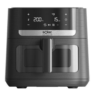 FREIDORA SIN ACEITE SOLAC S97204000 FA1801 LEVITER DIGITAL 8L DOBLE RESIST.