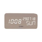 RELOJ DESPERTADOR ELCO ED76B BCO.DIG. CALENT/TEMP