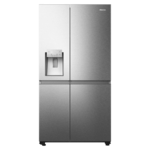 .AT.AMERICANO HISENSE RS818N4IIE1 179X91 NF E DISP.AGUA.HIELO C/RED INVERTER 632L INOX