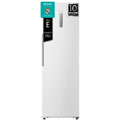 .AT.CONGELADOR VERTICAL HISENSE FT3K310SEWE 185,6X59,5 NF E WIFI 312L BCO