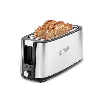 TOSTADOR UFESA 71306156 TOSTIE DUO PLUS 2RANURAS 1400W INOX