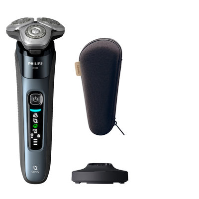 AFEITADORA PHILIPS X9001/10 SECO/MOJADO SKINIQ AUT.50MIN C/FUNDA VIAJE