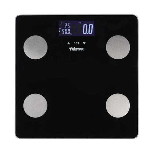 BASCULA TRISTAR WG-2442 DIAGNOSTICA 150KG CRISTAL
