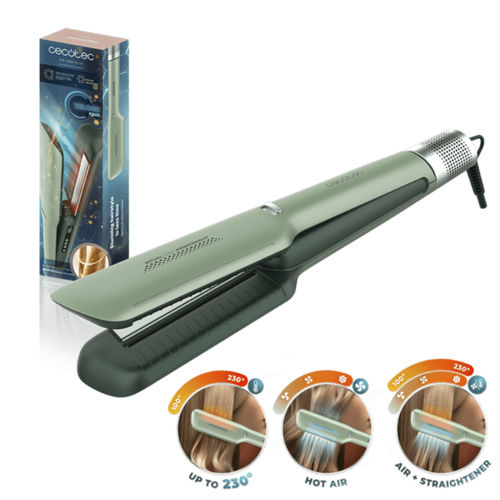 PLANCHA PELO CECOTEC A01_EU01_100990 AIR LISSE OLIVE 230º IONIC KERATINA ARGAN