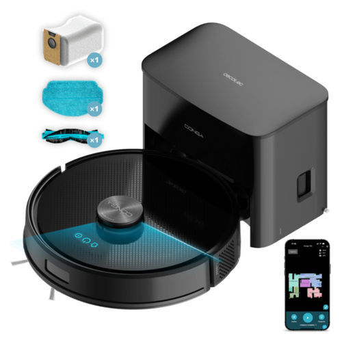 ROBOT ASPIRADOR CECOTEC A01_EU01_114519 CONGA Y50 5000PA LASER AUTOVACIADO