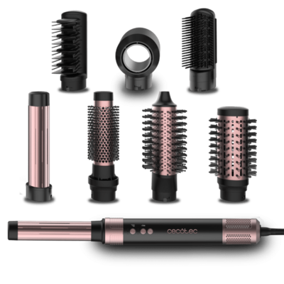 CEPILLO MOLDEADOR CECOTEC 03464 8IN1 AIRGLAM NGO 1400W