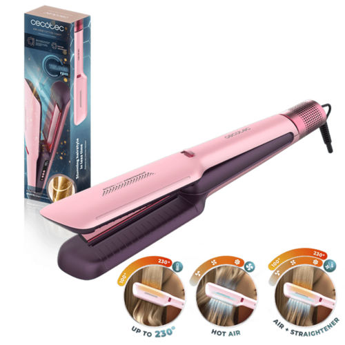 PLANCHA PELO CECOTEC A01_EU01_100991 AIR LISSE COTTON CANDY 230º IONIC KERATINA ARGAN