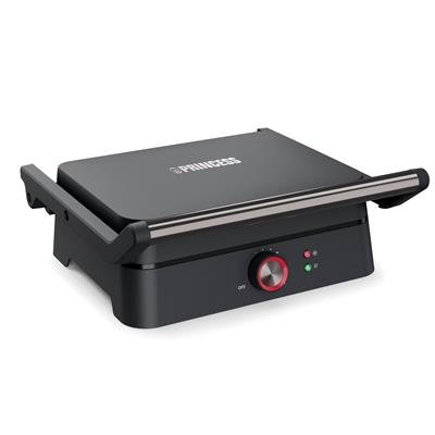GRILL PRINCESS 01.112418.01.650-PR 27,5X18 APERT.180º C/TERMOSTATO 1800W
