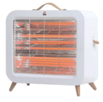 ESTUFA PIE FM EV-700 700W 2 TUBOS CUARZO ANTIVUELCO