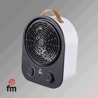 CALEFACTOR FM TH-22 2000W FRIO/CALOR ANTIVUELCO BCO Y NGO