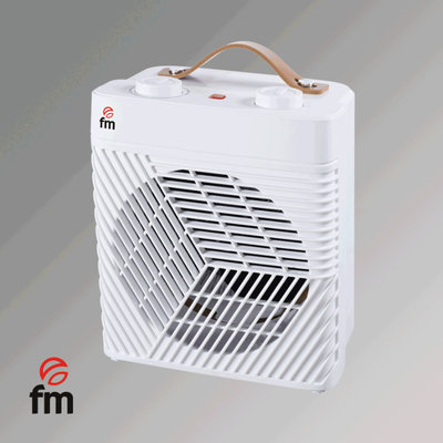 CALEFACTOR FM TH-20 2000W FRIO/CALOR ANTIVUELCO BCO