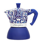 CAFETERA ITALIANA BIALETTI 0005356 MOKA EXPRESS D&G BLU MEDITERRANEO 4T INDUCCION