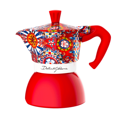 CAFETERA ITALIANA BIALETTI 0005339 MOKA EXPRESS D&G CARRETO 6T INDUCCION