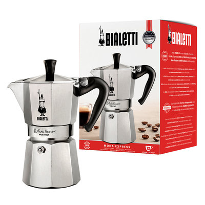 CAFETERA ITALIANA BIALETTI 0001166/MR MOKA EXPRESS 12T VITRO