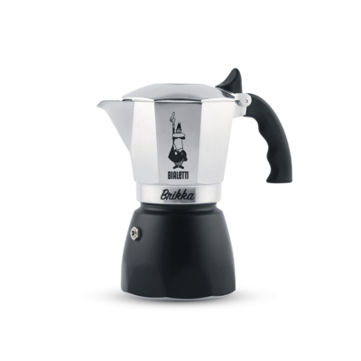CAFETERA ITALIANA BIALETTI 0007328 BRIKKA 4T VITRO HACE CREMA