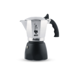 CAFETERA ITALIANA BIALETTI 0007328 BRIKKA 4T VITRO HACE CREMA