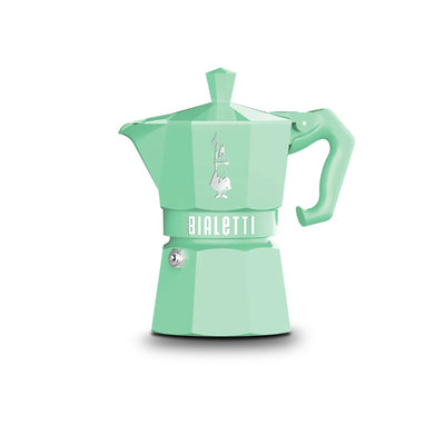 CAFETERA ITALIANA BIALETTI 0009058 MOKA EXCLUSIVE VERDE 6T VITRO