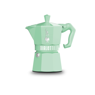 CAFETERA ITALIANA BIALETTI 0009058 MOKA EXCLUSIVE VERDE 6T VITRO