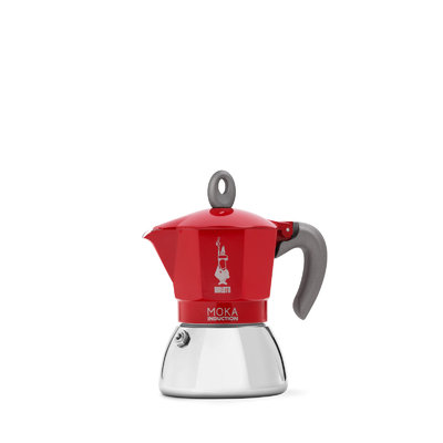 CAFETERA ITALIANA BIALETTI 0006946/NP NEW MOKA ROJA 6T INDUCCION