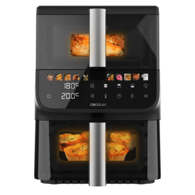 FREIDORA SIN ACEITE CECOTEC A01_EU01_109328 DUOLEVEL 10000 3,5L - 6,5L 2000W