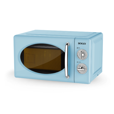 MICROONDAS SOGO HOR-SS-890-LB RETRO 20L S/GRILL 700W AZUL