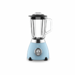 BATIDORA VASO SOGO BAT-SS-5561 RETRO CUCHILLA 6 HOJAS 1.5L 500W AZUL