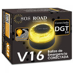 BALIZA SOS ROAD V16 HOMOLOGADA GEOLOCALIZACION CONECTADA DGT 360º