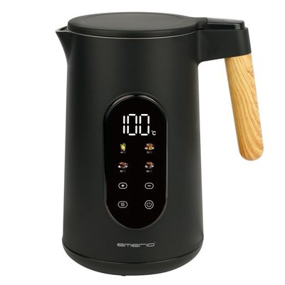 HERVIDORA EMERIO WK-132230 1,7L 2200W NEGRO/MADERA DIGITAL