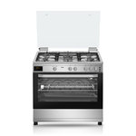 .AT.COCINA SVAN SKGW5902X 89,8X60,1 5F C/WOK INOX T.CRISTAL