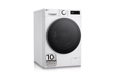 LAVADORA LG BLANCA F4WR6010A1W 10KG 1400RPM CLASE A BLANCA