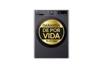 LAVASECADORA LG BLANCA F4DR6009AGM 9/6KG 1400RPM CLASE A/D DARK INOX