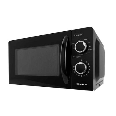 MICROONDAS LIBRE INS GRUNKEL MWG-20NG CON GRILL 700W (900W-GRILL) 20L NEGRO