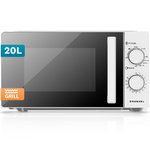 MICROONDAS LIBRE INS GRUNKEL MWG-20GRILL CON GRILL 700W (900W-GRILL) 20L BLANCO