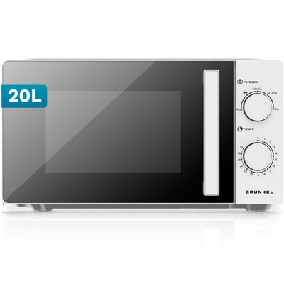 MICROONDAS LIBRE INS GRUNKEL MW-20EASY SIN GRILL 700W 20L BLANCO