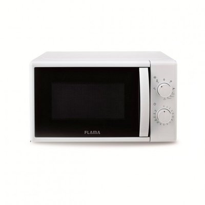 MICROONDAS FLAMA 1884FL 20L C/GRILL BCO.MANUAL TIRADOR
