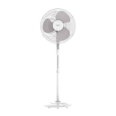 VENTILADOR PIE TAURUS GRECO 16CR 944688000 45W 40CM 3 VEL. BLANCO OSCILANTE