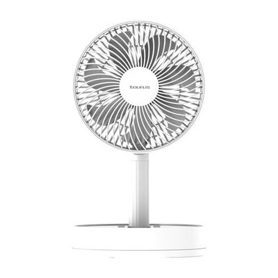 VENTILADOR SOBREMESA TAURUS AIR LITE FOLD&GO 944695000 SOBREM. 15CM 4 VEL RECARGABLE AUT 12H PLEGABLE TEMPORIZADOR