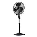 VENTILADOR PIE TAURUS GRECO 16CR ELEGANCE 944689000 45W 40CM 3 VEL. NEGRO OSCILANTE
