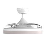 VENTILADOR TECHO TAURUS POLAR HIDE&GO 942124000 30W MOTOR DC CON LUZ REGULABLE PROGRAMABLE CON MANDO ASPA RETRACTIL