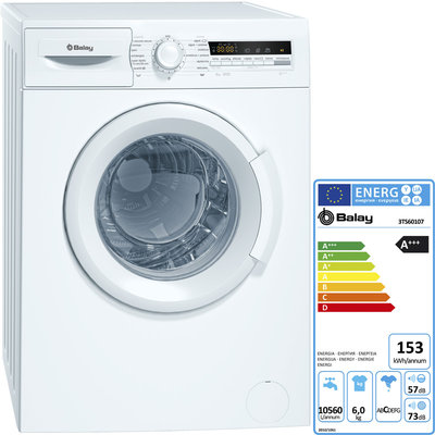 .TES.LAVADORA BALAY 3TS285BS 8KG 1400 RPM CLASE A BLANCA