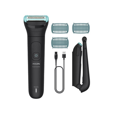 AFEITADORA CORPORAL PHILIPS BELLEZA BG5475/15 TRIPLEPROTECT WET&DRY AUT 100MIN ACC. ESPALDA
